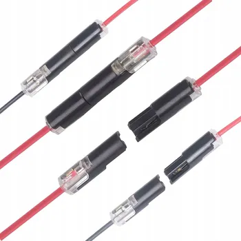 ZŁĄCZE WTYKOWE 2-BIEGUNOWE AUTOMOBILOVÝ KONEKTOR 12V 16-18 AWG 20-22 AWG