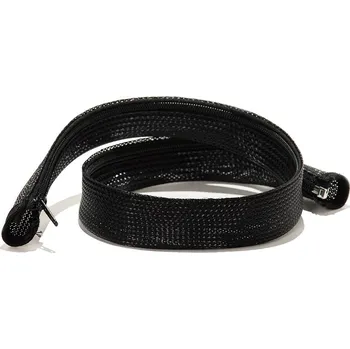 Organizér kabelů ASA 01018000002 ZIP Vertikální kabelový organizér se zipem, délka 1100 mm, černá