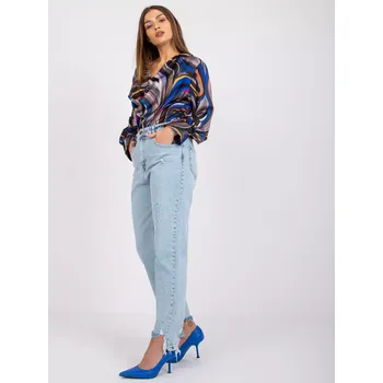 Dámská košile Halenka DHJ BZ 15201.30 šedá černá jedna velikost