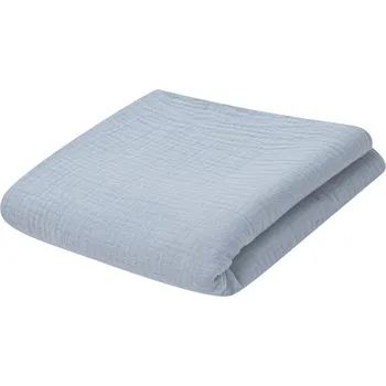 Dětská deka New Baby Dětská mušelínová deka 70 x 100 cm, šedá
