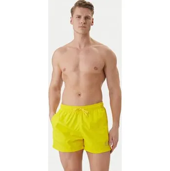 Pánské plavky EA7 Emporio Armani Plavecké šortky 7M001677 AF13019 M2004 Žlutá Regular Fit XXL