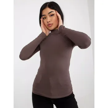 Dámská košile Halenka RV BZ 5210.19 tmavě hnědá S