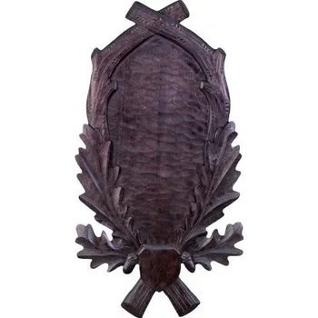 Obraz Dřevo Novák Podložka pod trofej, řezbovaná, daněk, sika č.227 Barva: Černá