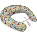 Sablio Těhotenský polštář Kojenecké láhve a srdíčka