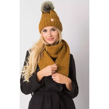 Čepice Sada JK KMPL 7 1.40x tmavě žlutá jedna velikost