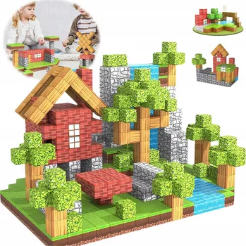 ostatní stavebnice STAVEBNICE 100 KS 3D PIXELY STAVEBNÍ SADA