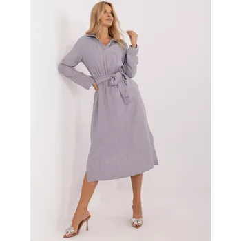 Dámské šaty Šaty LK SK 509646.91 šedá L/XL