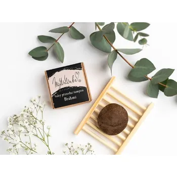 Šampon MýdLenka Přírodní tuhý šampon - na suché vlasy Brahmi 45 g