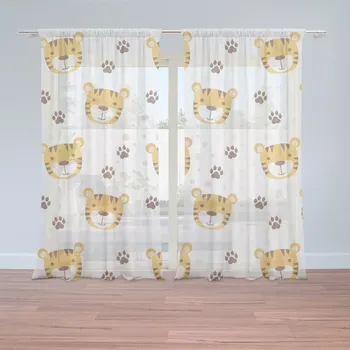 Záclona Sablio Záclony Tygřík: 2 ks - 150x250 cm - Sablio