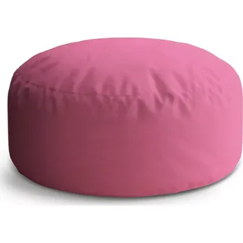 Taburet Sablio Kulatý taburet Circle Azalkově růžová: 38x48 cm - Sablio