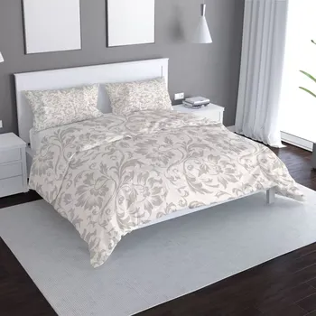 Povlečení Saténové povlečení Královský ornament - Sablio - 140x220 / 90x70