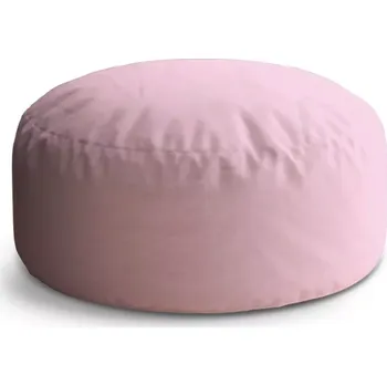 Taburet Sablio Kulatý taburet Circle Bledě růžová: 38x48 cm - Sablio