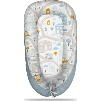 Hnízdečko pro miminko Sablio Hnízdečko pro miminko Cestičky s dopravou