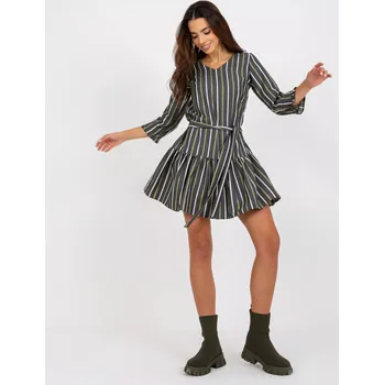 Dámské šaty Dámské šaty LK SK 507973 tmavě šedá 38