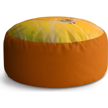 Taburet Sablio Kulatý taburet Circle Odkvetlé pampelišky 2: 38x48 cm - Sablio