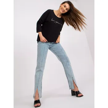 Dámská košile Halenka RV BZ 7766.78 černá L/XL