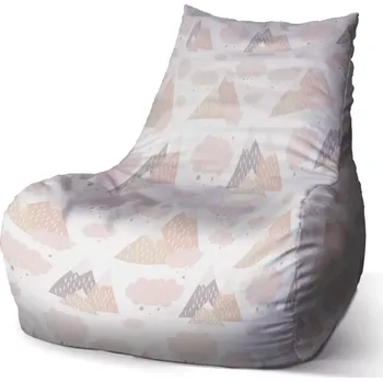Sedací pytel Sedací vak Bean Dětské pyramidy - Sablio - 100 x 90 x 45 cm