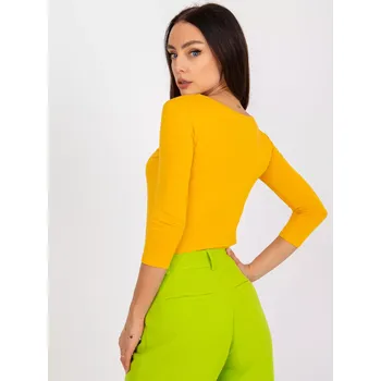 Dámská košile Halenka RV BZ 4690.68 tmavě žlutá XL