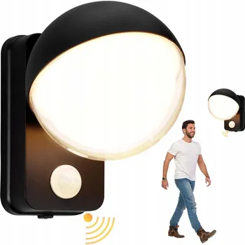 Venkovní osvětlení VENKOVNÍ NÁSTĚNNÉ SVÍTIDLO ZAHRADNÍ FASÁDNÍ LAMPA IP65 350° OTOČNÉ 18W LED