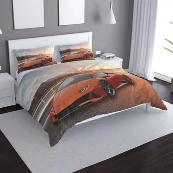 Povlečení Saténové povlečení Sportovní auto 3 - Sablio - 140x200 / 90x70