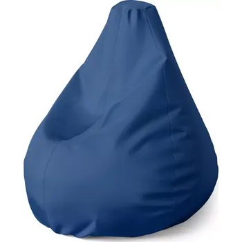 Sedací pytel Sedací vak Pear Modrá 2 - Sablio - 70 x 95 x 15 cm