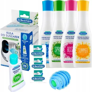 Aviváž Dr. Beckmann Směs parfém do prádla 5 ks + kulička + DÁREK