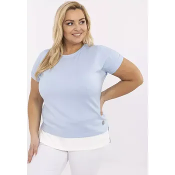 Dámská košile Halenka RV BZ A625.84 světle modrá jedna velikost