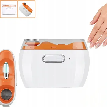 ELEKTRICKÁ AUTOMATICKÁ STŘÍHAČKA NA NEHTY S LED SVĚTLEM USB 500MAH