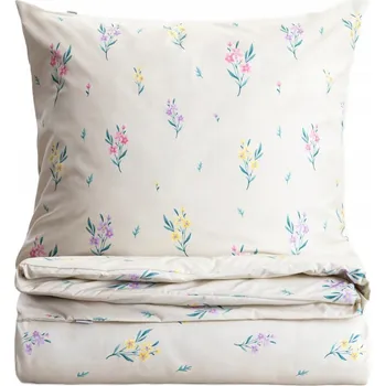 Povlečení Povlečení FLORAL DREAM z mikrovlákna s květinovým vzorem 140x200 + 1*70x80 cm HOMLA