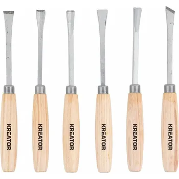 Dláto Mini řezbářská dláta, sada 6 ks - KREATOR