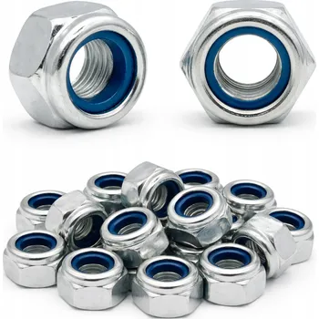 Matice Samojistná matice M3 nerezová ocel A2 DIN 985 s pojistným kroužkem, 20 ks