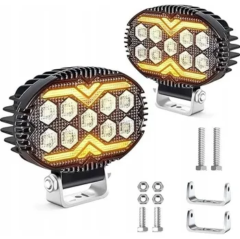 PRACOVNÍ LED LAMPA HALOGEN SVĚTLOMET 55C-BW-T9 18W 1800LM 9V 30V REFLEKTOR