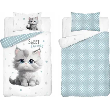 Povlečení Sada povlečení Detexpol 90 x 120 cm modrá