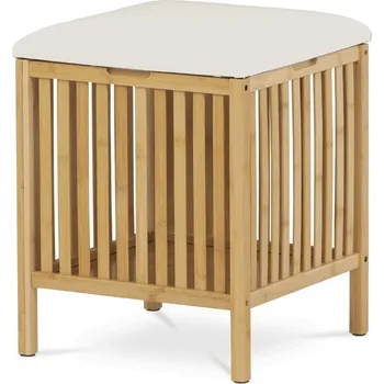 Koš na prádlo Koš na prádlo YORXERQUIN, masiv bambus, přírodní odstín + vyzvednutí ZDARMA