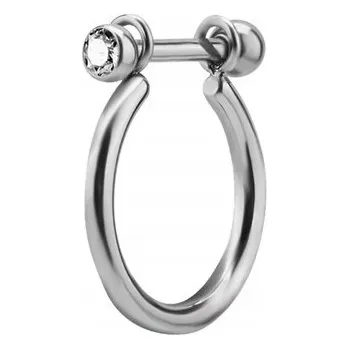 Piercing Titanový ozdobný kroužek - CONCH - PIERCING - 1,2/11