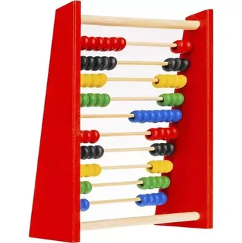 Dětské počítadlo Dětské dřevěné korálkové počítadlo