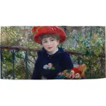 Sablio Ručník s potiskem Dvě sestry (Na Terase) - Pierre-Auguste Renoir - 70x140 cm