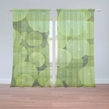 Záclona Sablio Záclony Listy leknínu: 2 ks - 150x250 cm - Sablio