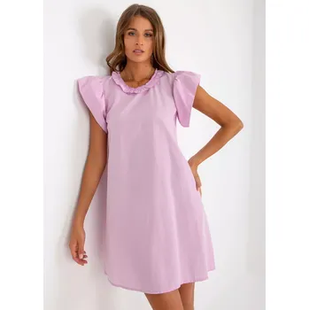 Dámské šaty LK SK 506795 šaty.71 světle fialová 40