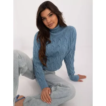 Dámský svetr Jumper AT SW 23445.00 modrý jedna velikost