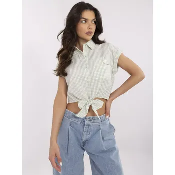 Dámská košile Košile NM BZ KA 01147.62P pistácie M/L