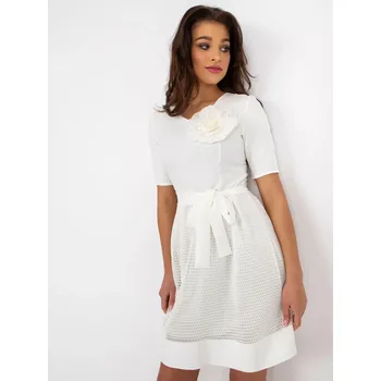 Dámské šaty LK SK 506551 šaty.76P ecru 36