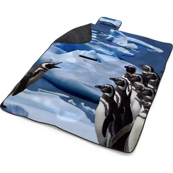 deka Sablio Plážová deka Tučňáci: 200x140 cm