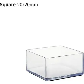 Podložka pod nábytek Silikonové podložky na nábytek proti poškrábání | Ochrana nábytku, ochrana podlahy 4 ks - 20x20mm čtverec