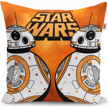 Dekorativní polštářek Dekorační polštář Star Wars Ohnivé pozadí - Sablio - 40x40 cm