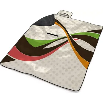 deka Sablio Plážová deka Retro abstrakce: 200x140 cm