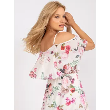 Dámské šaty Šaty TW SK BI 1100.45 světle béžová jedna velikost