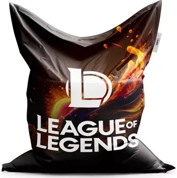 Sedací pytel Sedací vak Classic League of Legends Abstract - Sablio - 150x100 cm