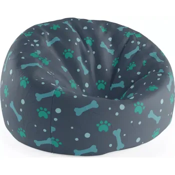 Sedací pytel Sablio Sedací vak Cocoon Kostičky - 115 x 75 cm x 45 cm - Sablio