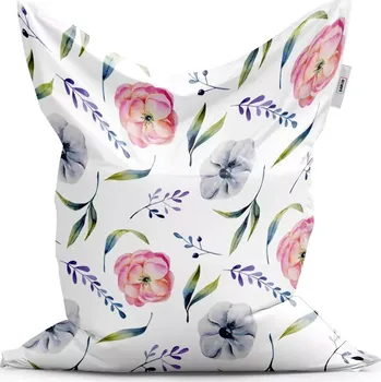 Sedací pytel Sablio Sedací vak Classic Letní květy - 200x140 cm